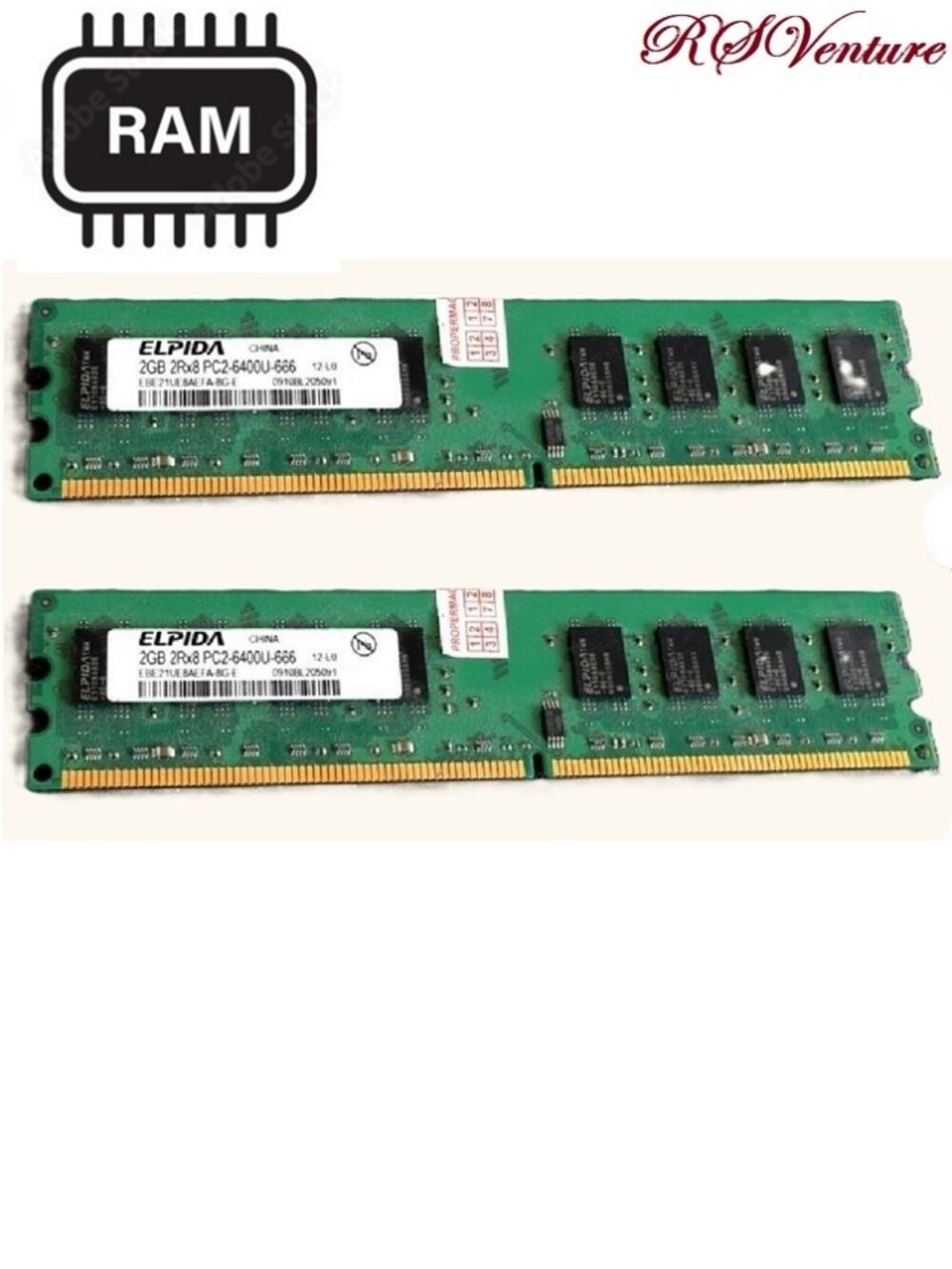 4GB of RAM - Elpida